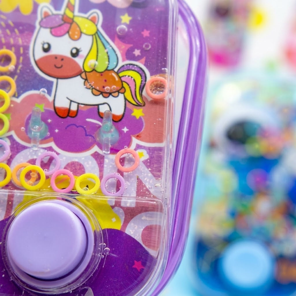 Water Ring Toss Game Phone Retro Handheld Toy - close-up