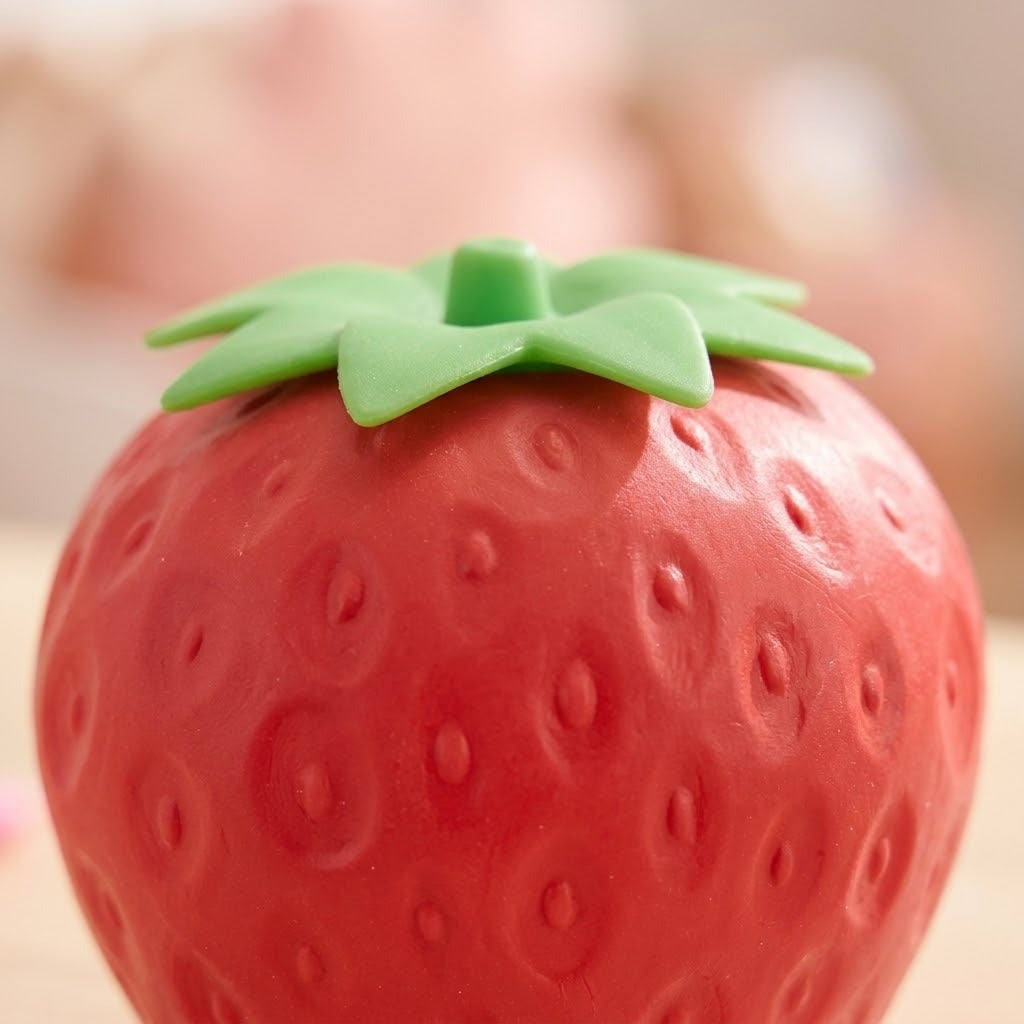 Giant Squishy Strawberry Stress Toy XXL 15 cm