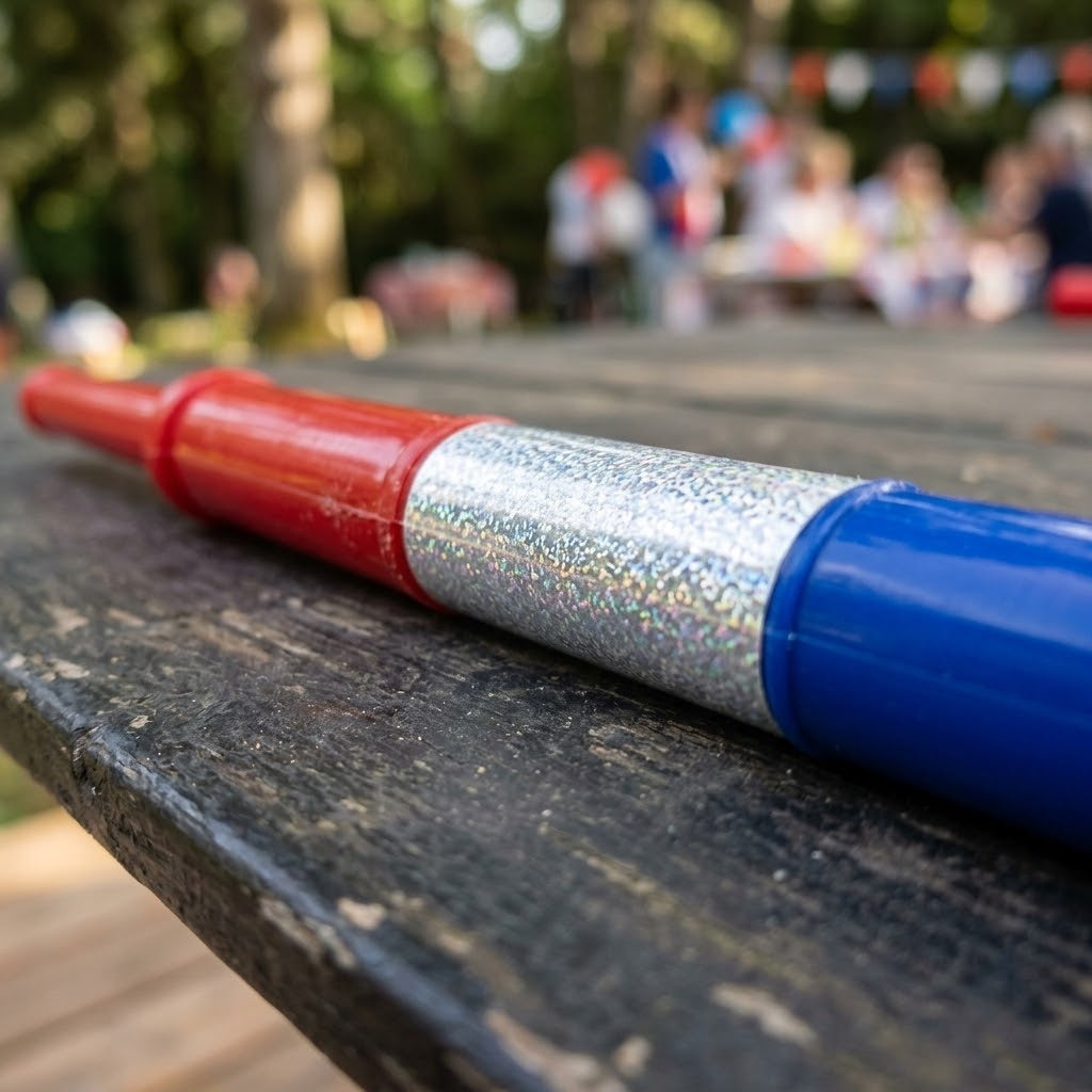 France Supporter Light-Up Wand 3 Modes 47 cm - close-up