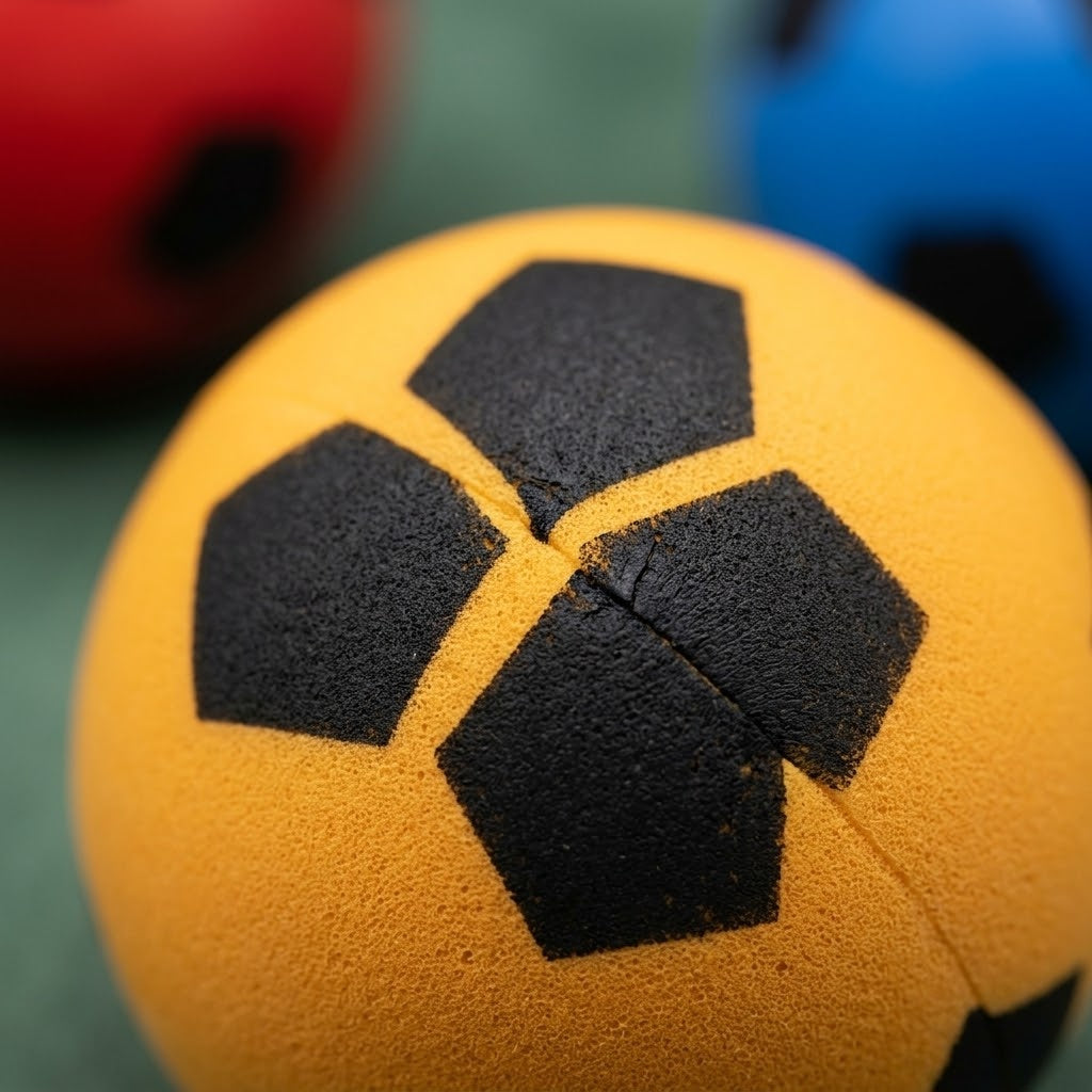 Mini Football Ball, Ø 15 cm - close-up