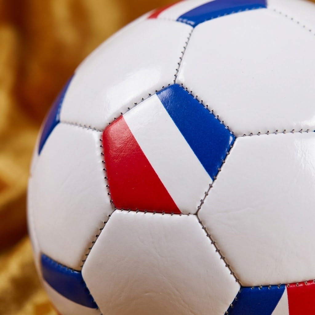 France Tricolour Football Kids Play Ball 25 cm - close-up