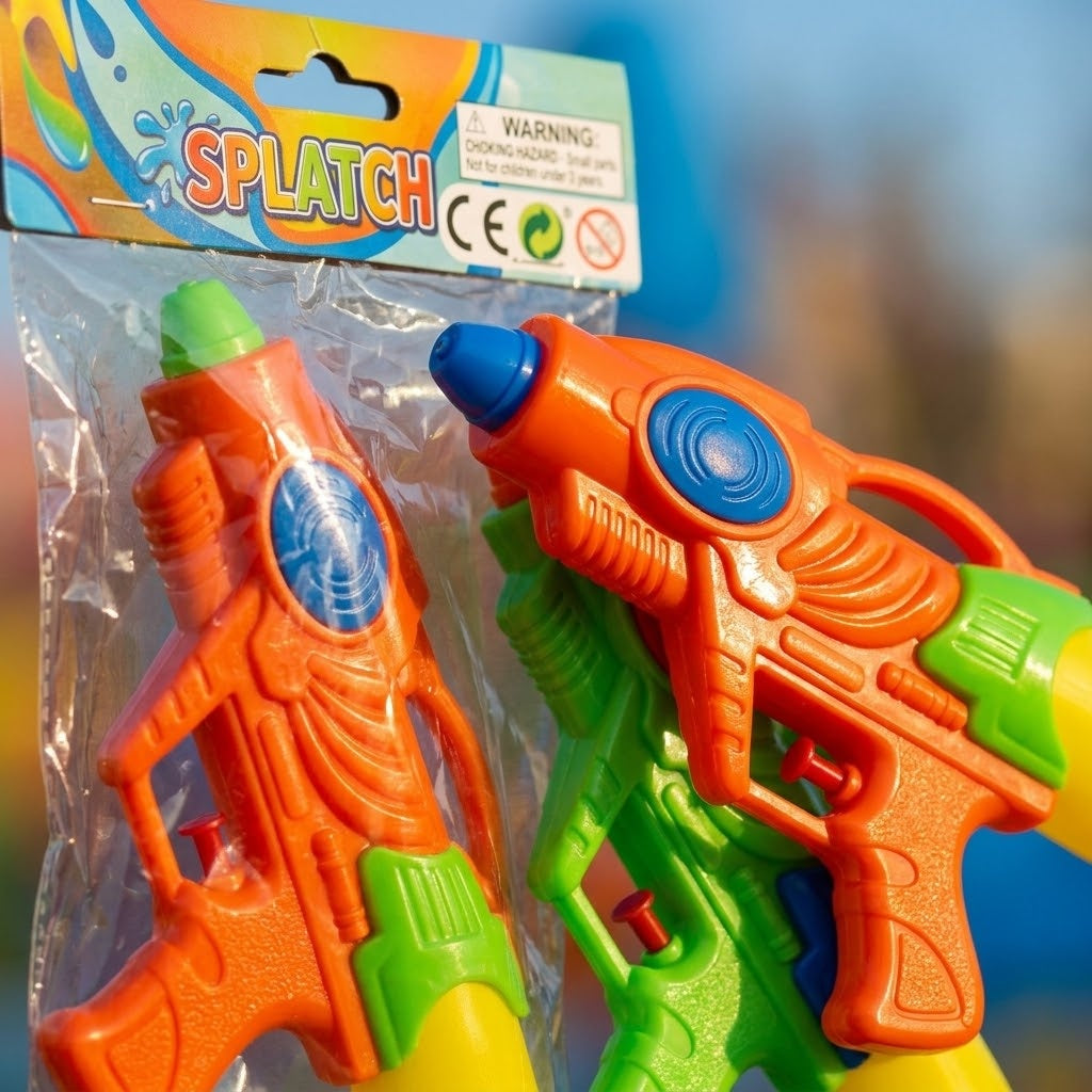 Water Gun 28 cm Summer Water Pistol Blaster - close-up