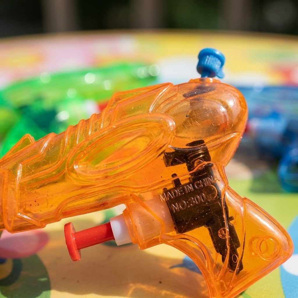 Water Gun 9 cm Small Water Pistol Party Favour - close-up