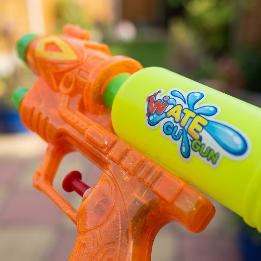 Double Jet Water Gun Water Pistol 21 cm - close-up