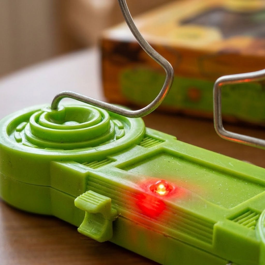 Dinosaur Buzz Wire Game with Lights and Sound - close-up