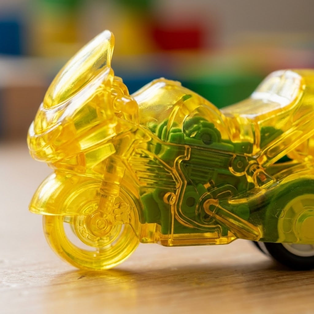 Pull Back Mini Motorbike Toy Pocket Money Toy 5 cm - close-up