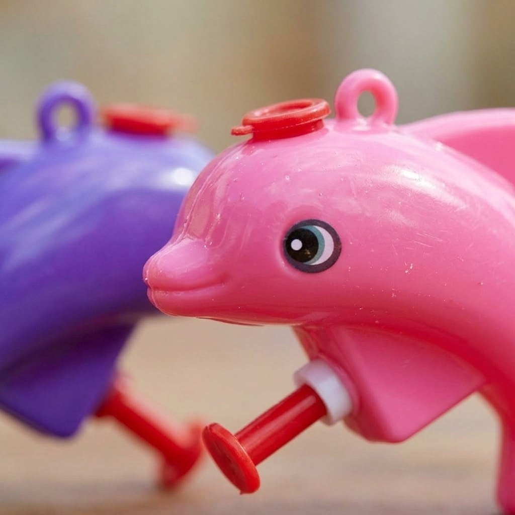 Dolphin Water Gun 7 cm Mini Water Pistol - close-up