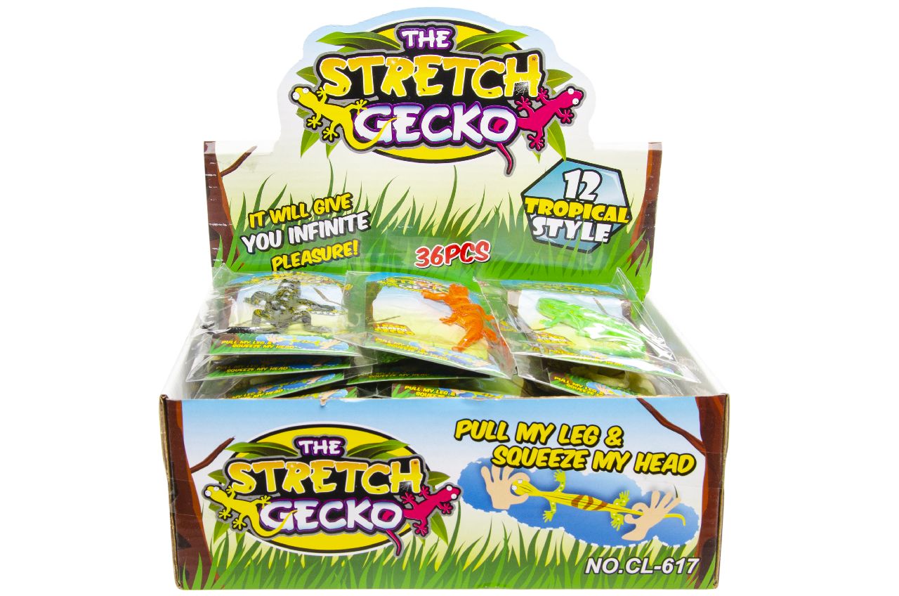 'STRETCHY' GEKKO!