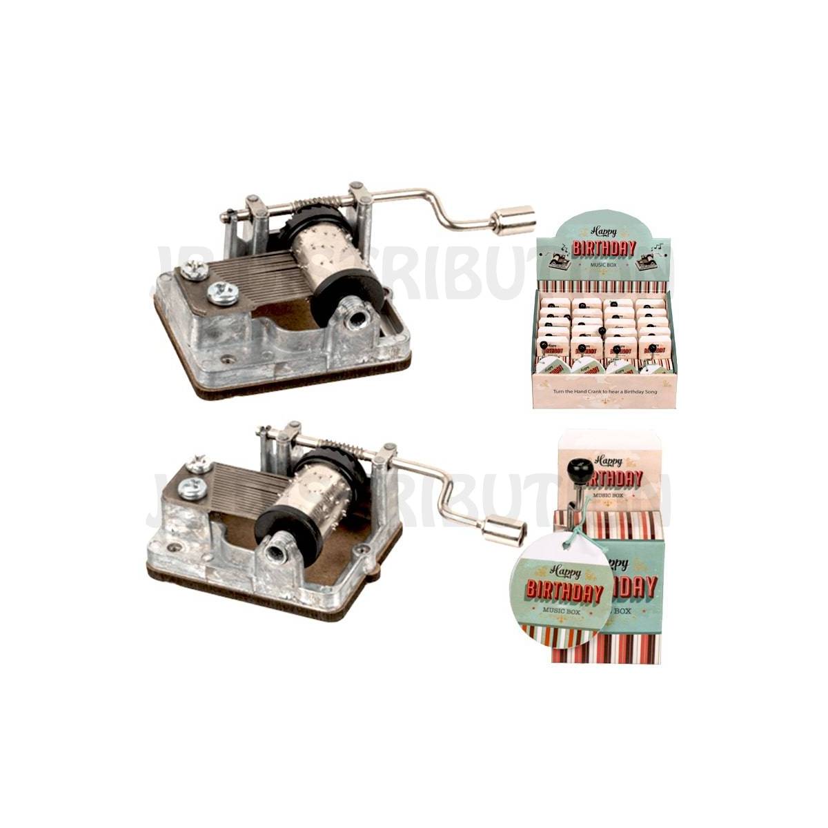 Retro "Happy Birthday" Music Box
