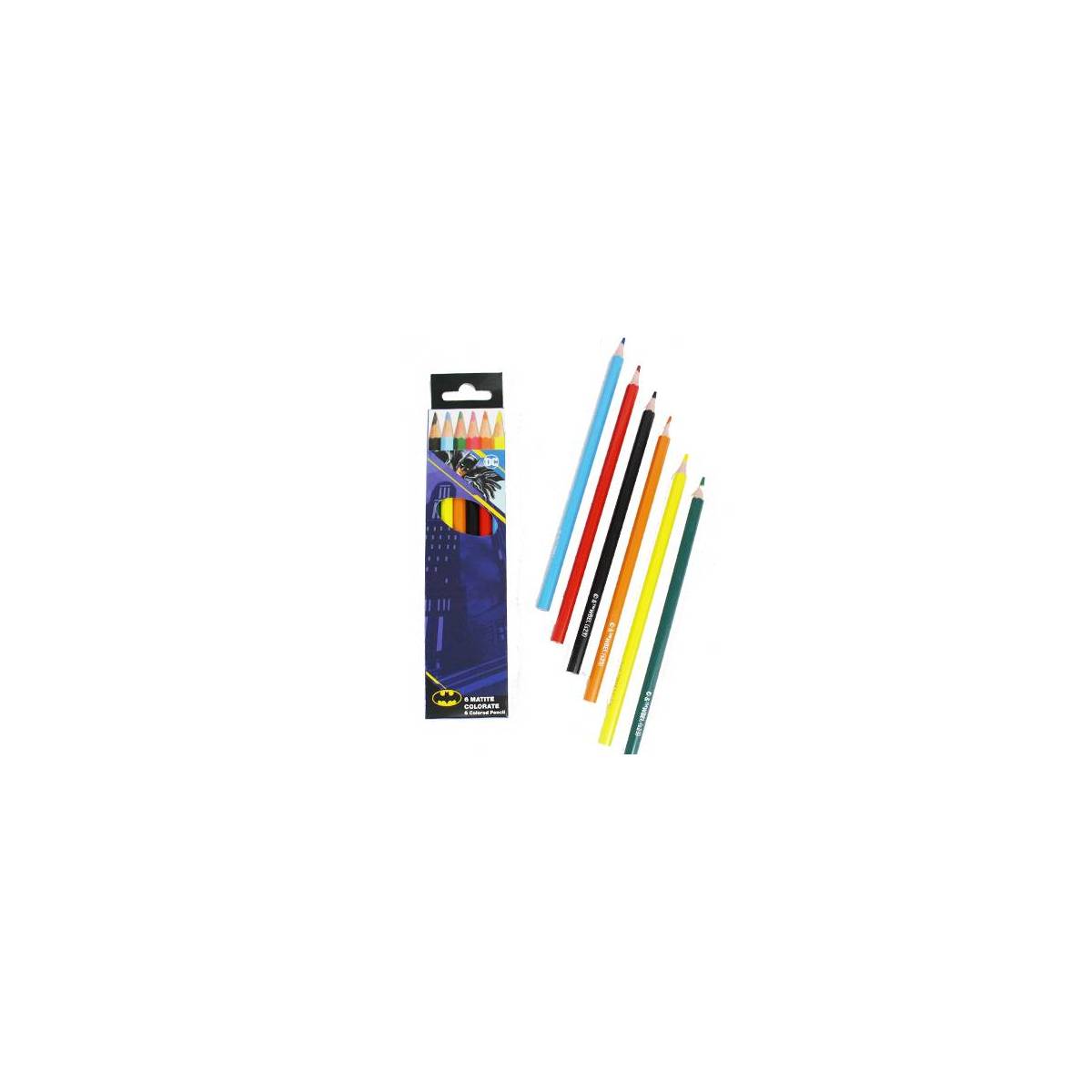 Box of 6 Colored Pencils "Batman™"