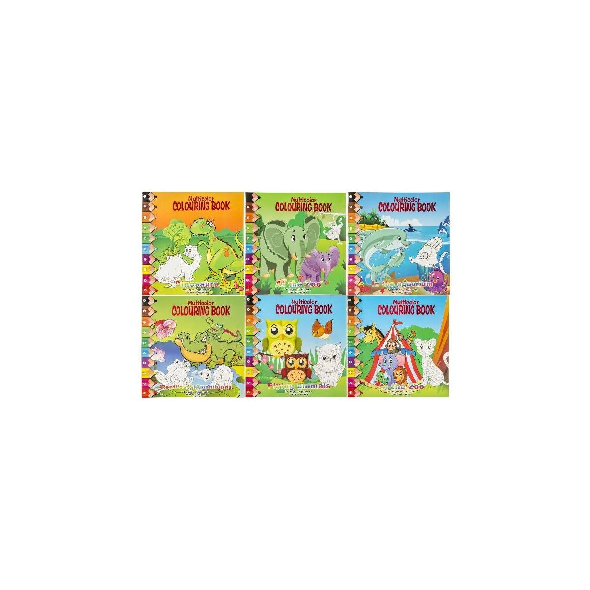 Coloring Book 24 Pages 28 x 28 cm