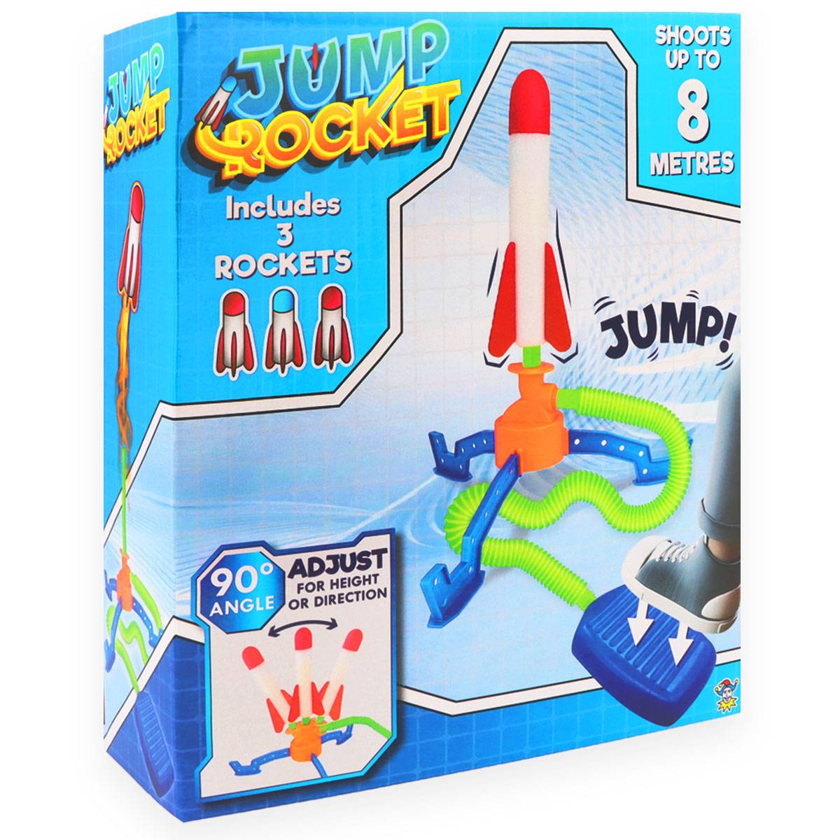 Foam Rocket + Foot-Pump Launch Station