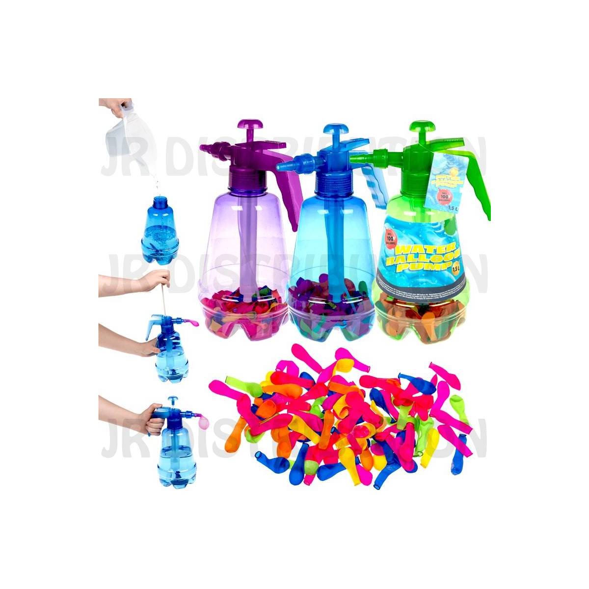 Pump Kit + 100 Water Balloons