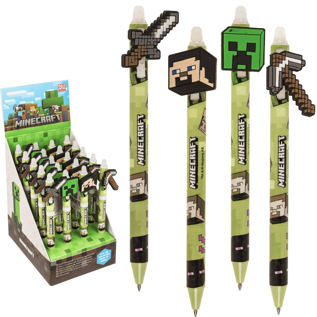 Minecraft Erasable Gel Pen