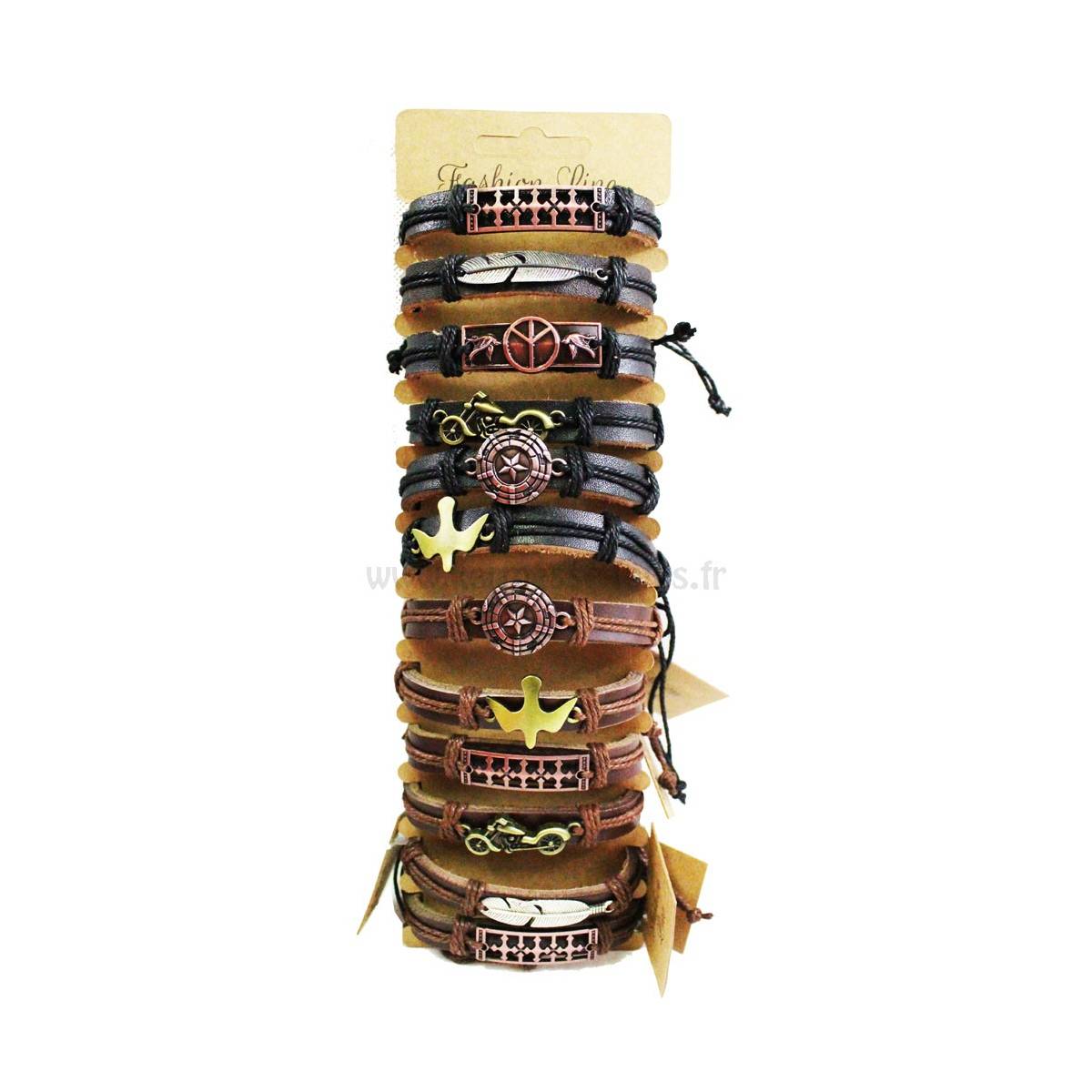 Leather / Metal Bracelet