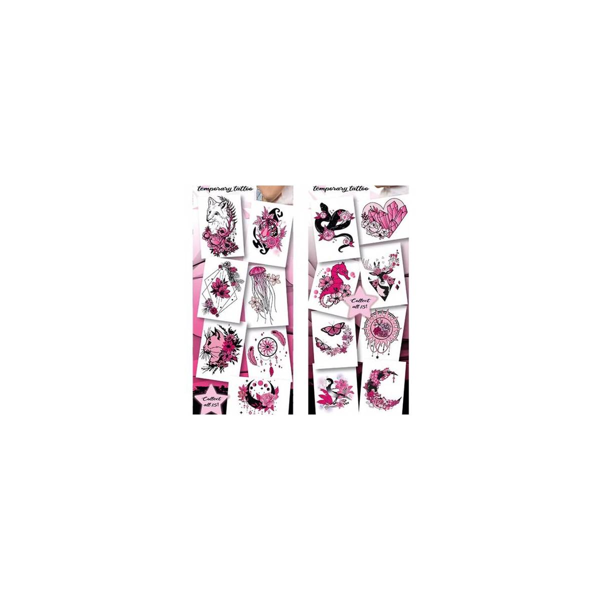 Tattoo Black & Pink