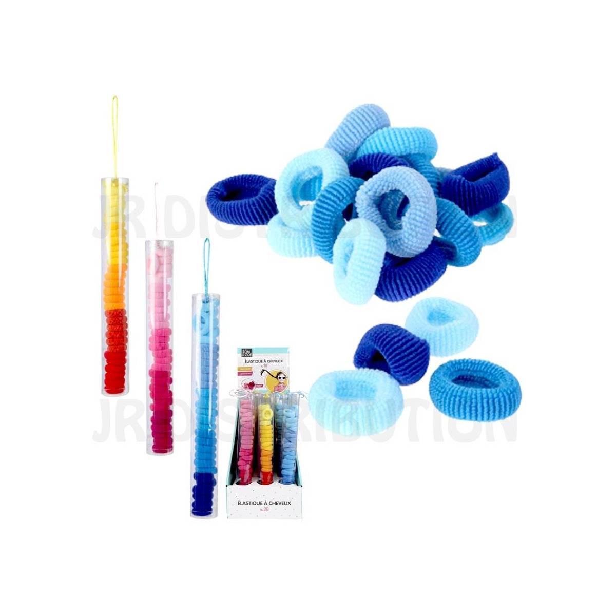 Tube of 30 Hair Elastics