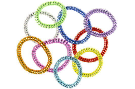 ARMBAND FELLE METAALKLEUR 7ASS
