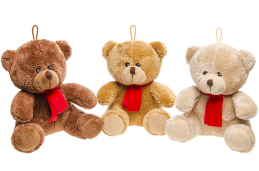 PLUCHE TEDDYBEER+SJAAL