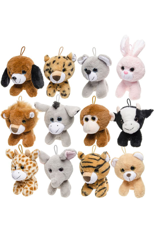 PLUCHE DIEREN 12ASS