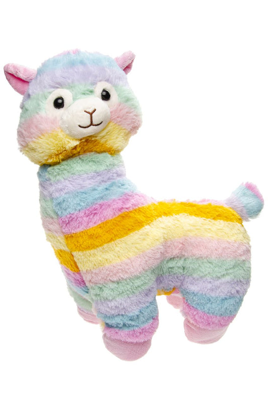 PLUCHE ALPACA REGENBOOG. L