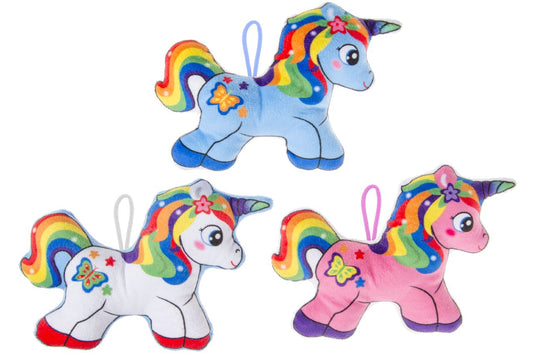 PLUCHE EENHOORN S. REGENBOOG °