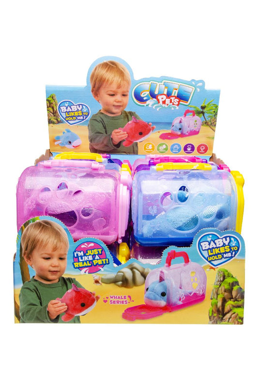 PLUCHE DOLFIJN MET KOOITJE °