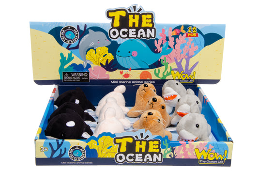 PLUSH SEALIFE ASSORTMENT DISPLAY °°°°