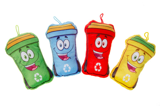 PLUSH. SUPER SOFT. GARBAGE BIN 4ASS °°°