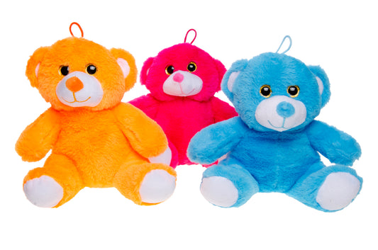 PLUSH. FLUO BEAR 3ASS