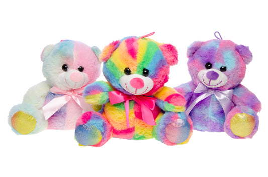 PLUSH. MULTICOLOR BEAR 3ASS