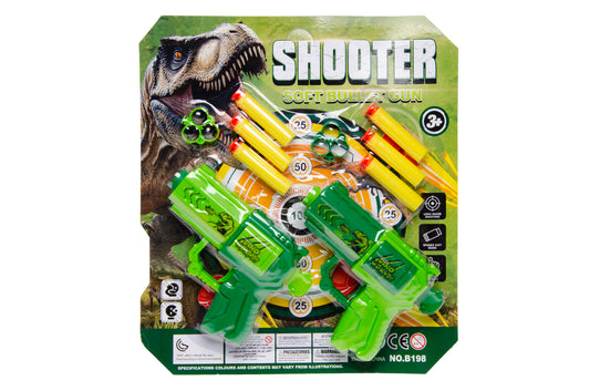 2PCS SHOOTER GUNS DINO BC