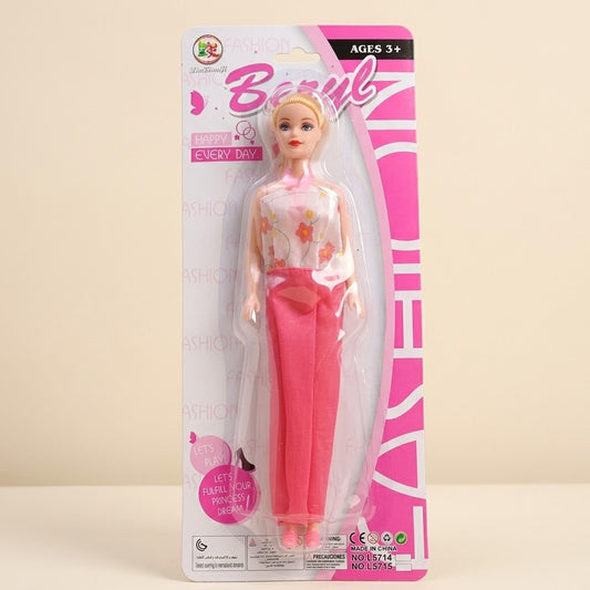 Articulated Fashion Doll 28 cm with Dress and Shoes - studio photo