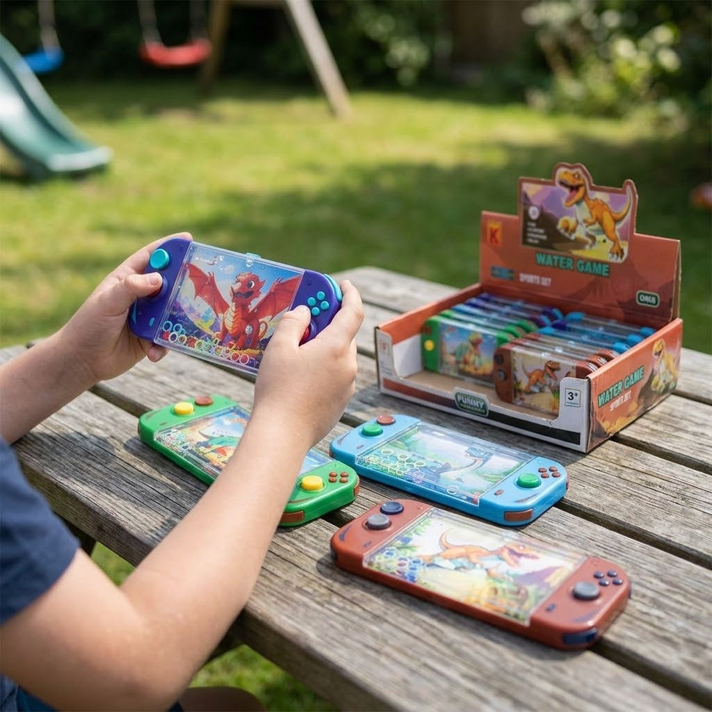 Dinosaur Water Ring Toss Game Console 18 cm - lifestyle photo
