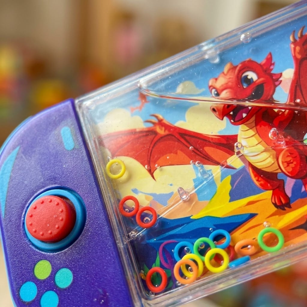 Dinosaur Water Ring Toss Game Console 18 cm - close-up