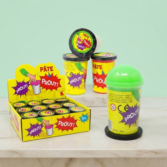 Neon Fart Putty 100 g Pot Noise Putty - studio photo