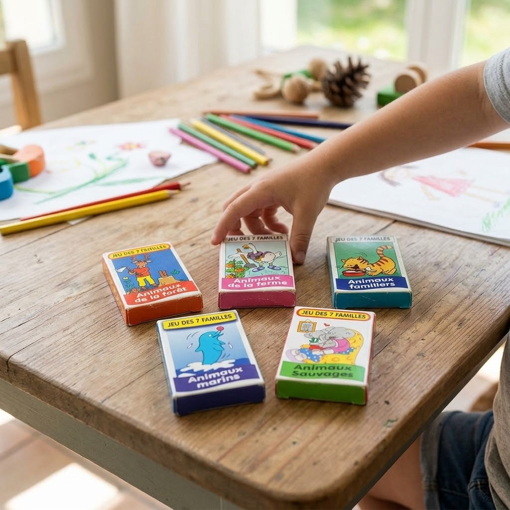 Happy Families Card Game Animals & Characters - lifestyle photo