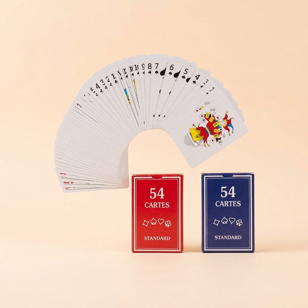 Playing Cards Deck of 54 on Hanging Card - studio photo