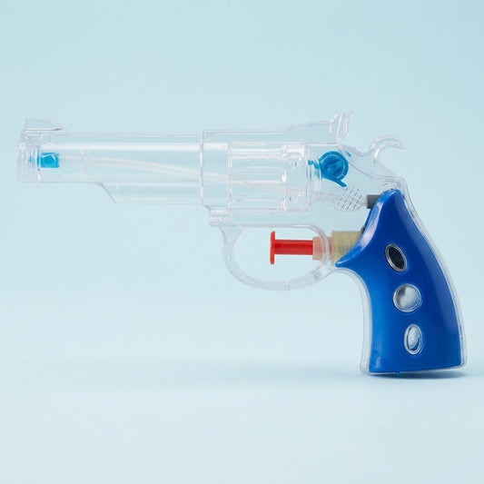 Revolver Water Gun 16 cm Water Pistol 3 Colours - studio photo