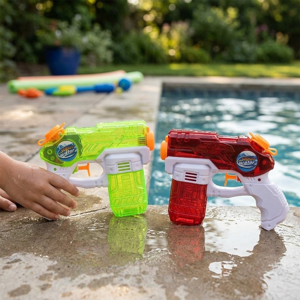 Water Gun 21 cm with Large Tank Water Pistol - lifestyle photo