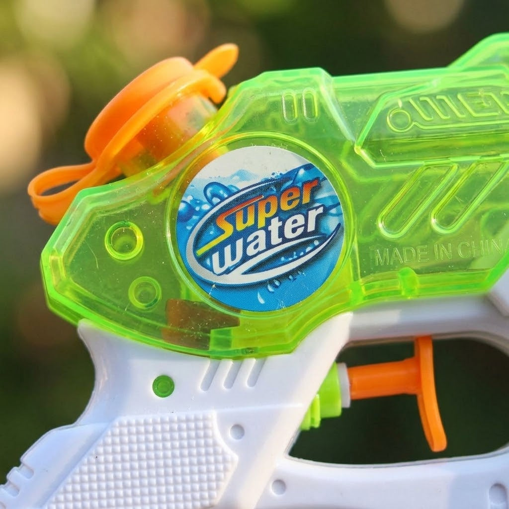 Water Gun 21 cm with Large Tank Water Pistol - close-up