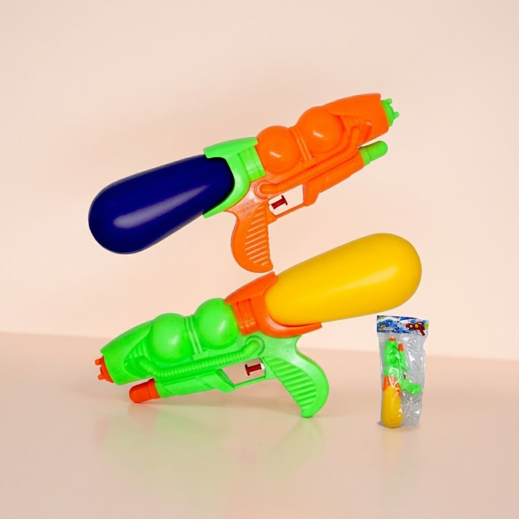 Double Jet Water Gun 30 cm Twin Spray Blaster - studio photo