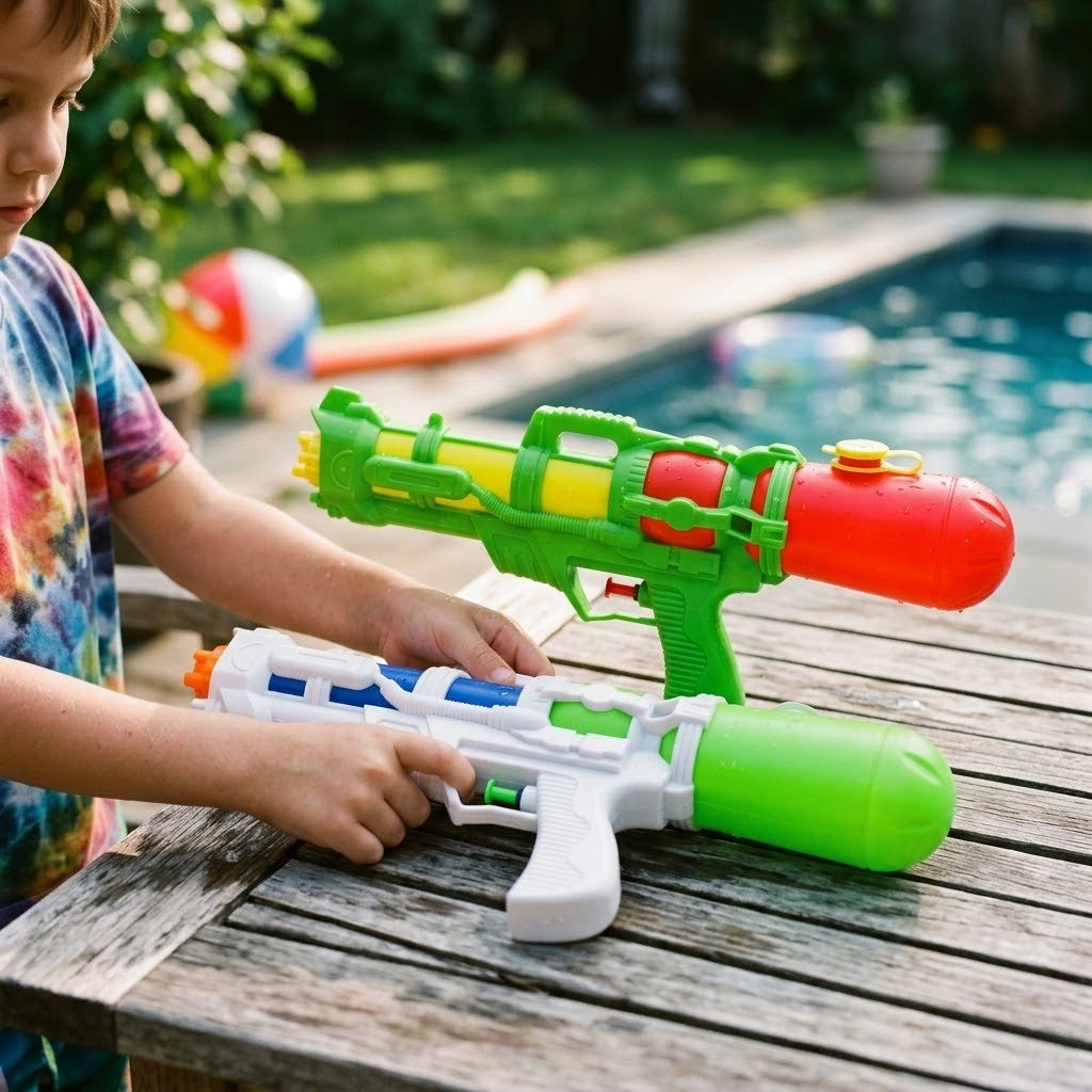 Water Gun 38 cm Large Trigger Water Blaster - lifestyle photo