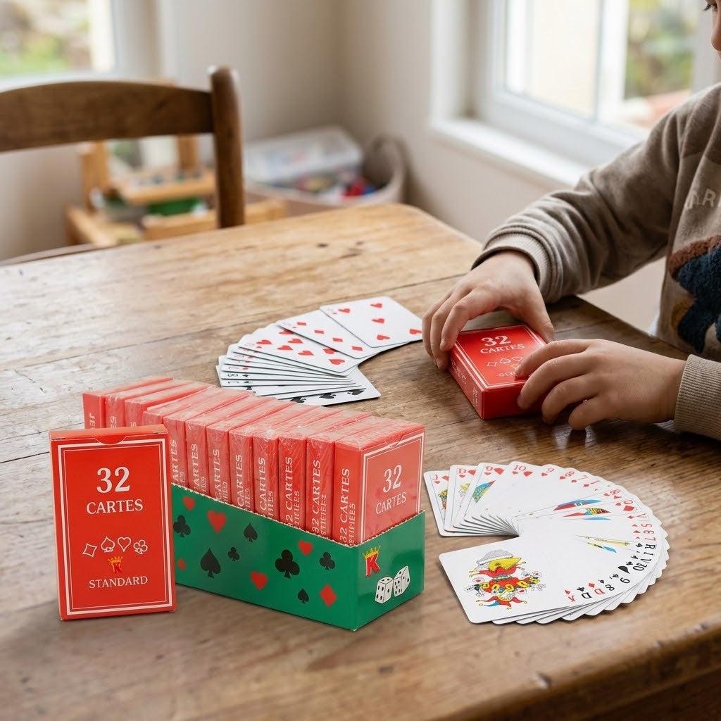 Playing Cards Deck of 32 Classic Card Game - lifestyle photo