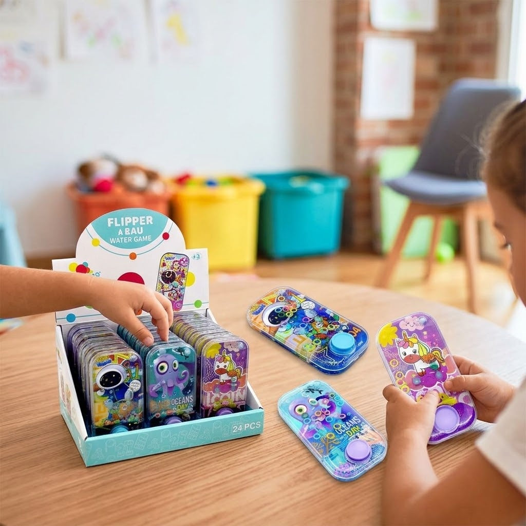 Water Ring Toss Game Phone Retro Handheld Toy - lifestyle photo