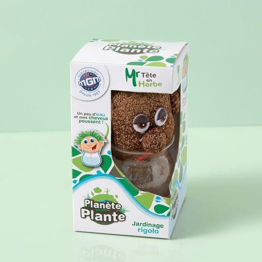 Mr Grass Head Grow Your Own Grass Hair Kit - studio photo