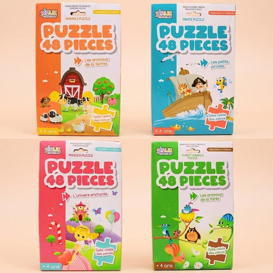 Kids Jigsaw Puzzle 48 Pieces 36.5 x 26.4 cm - studio photo