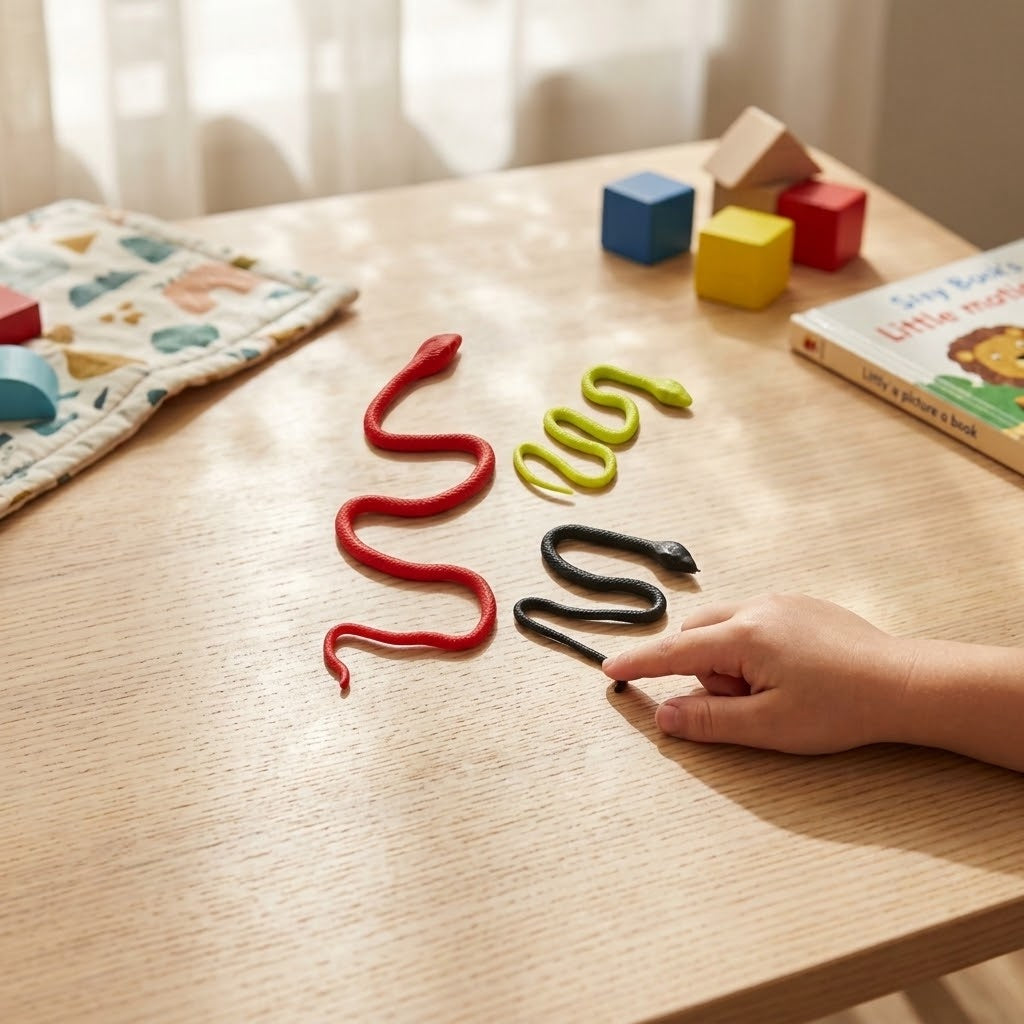 Sticky Snake Large 40 cm Stretchy Wall Toy - lifestyle photo