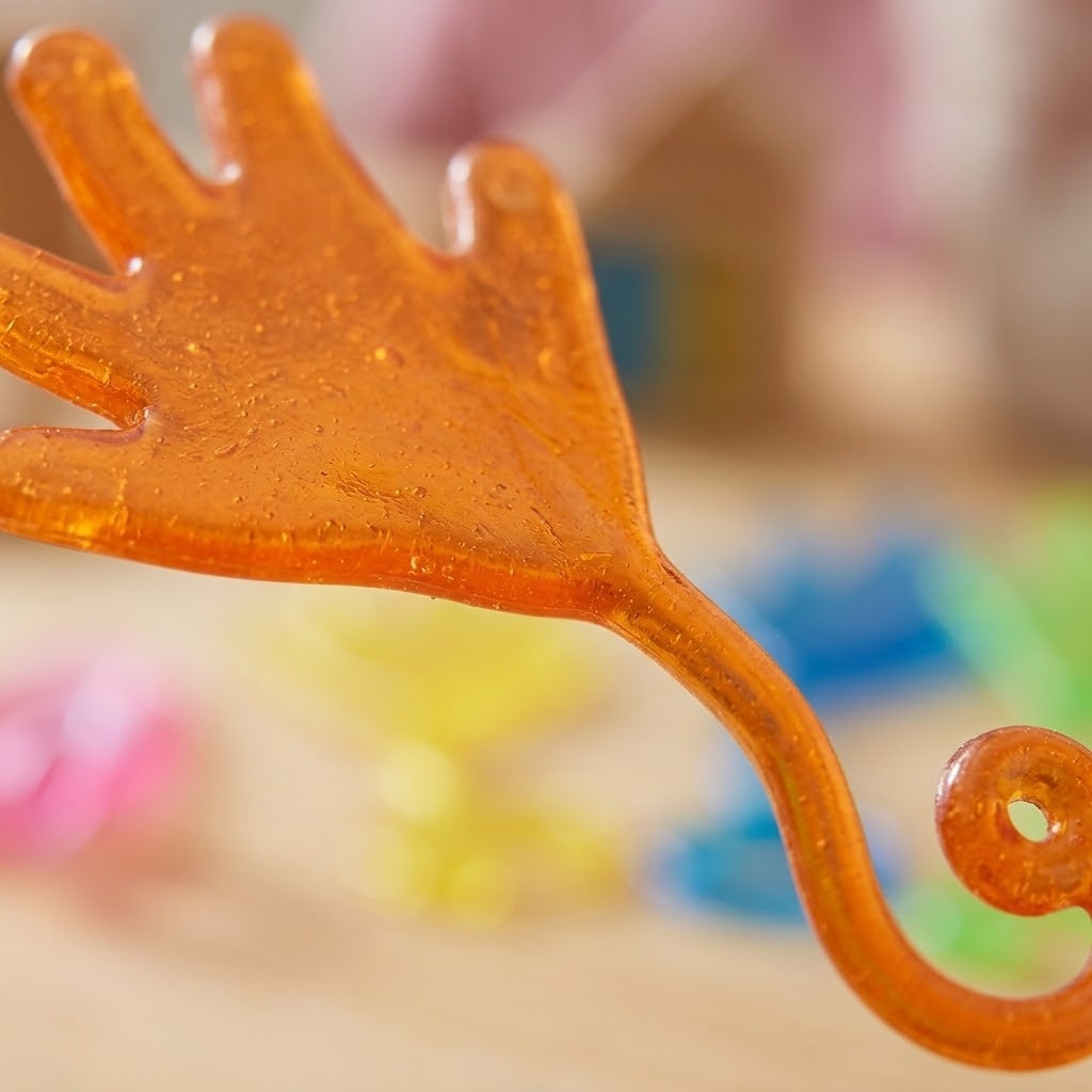 Sticky Hand Stretchy Toy – Party Bag Filler 5 cm - close-up