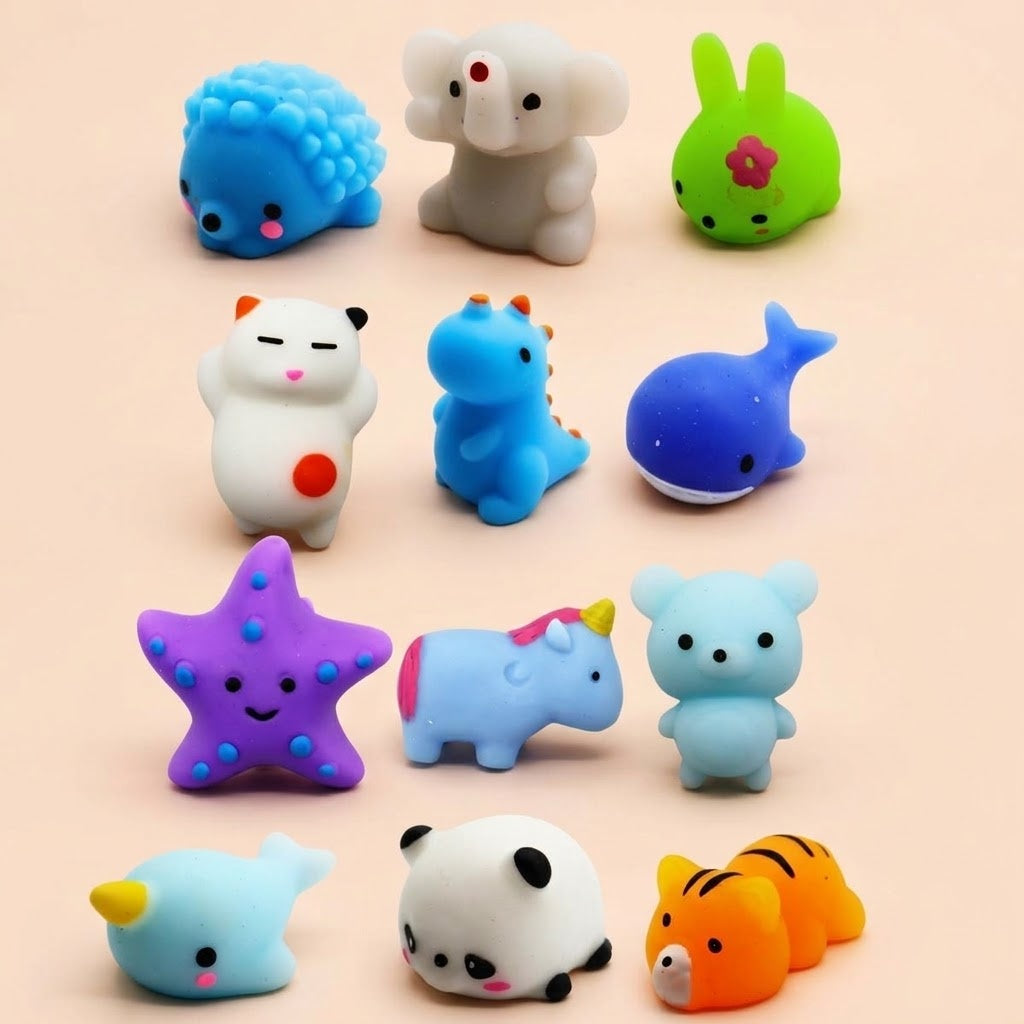 Sticky Animal 5 cm Mini Stretchy Stress Toy - studio photo